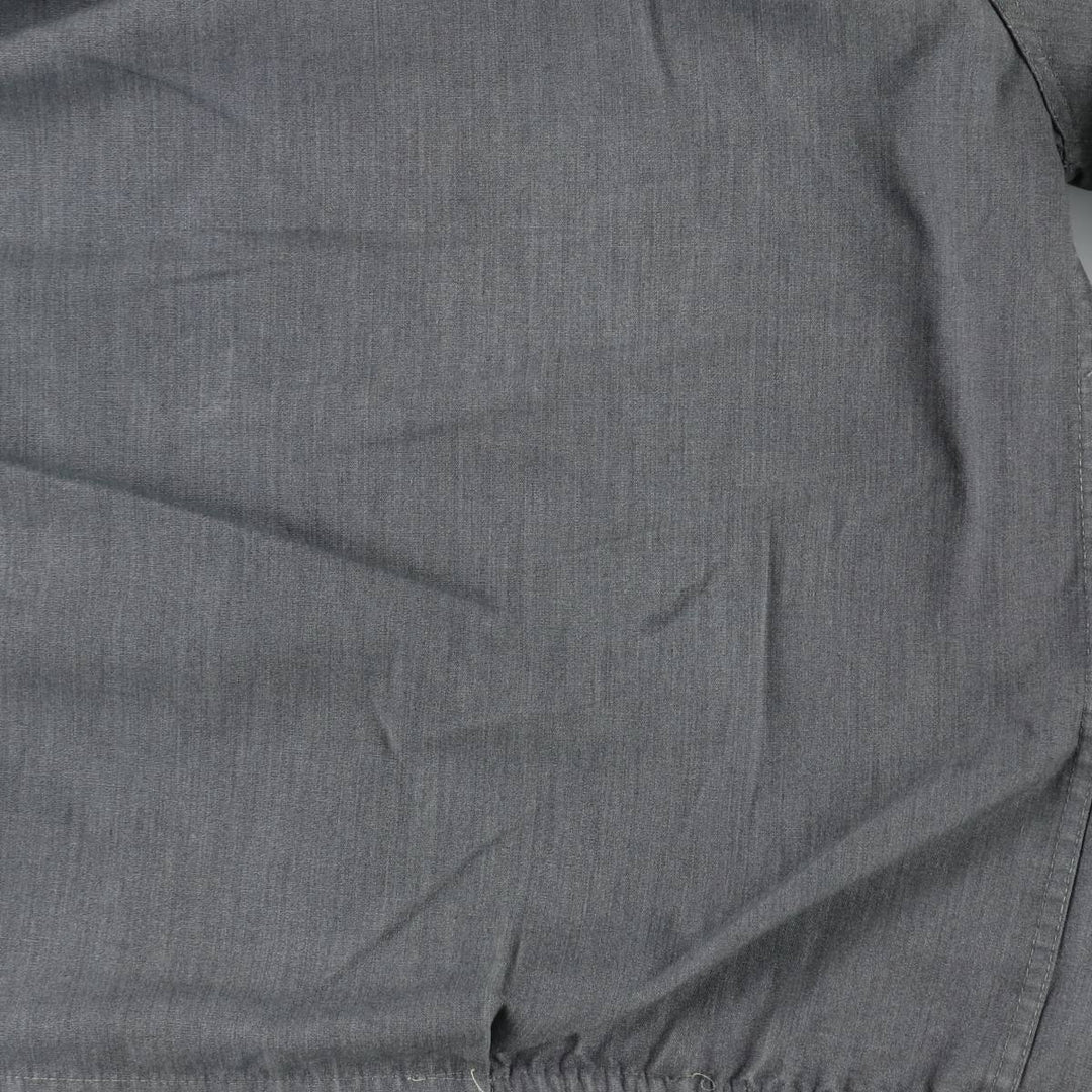 Harrington jacket, swing top, women's size XL, vintage. polyester gray type Vintage Second Hand