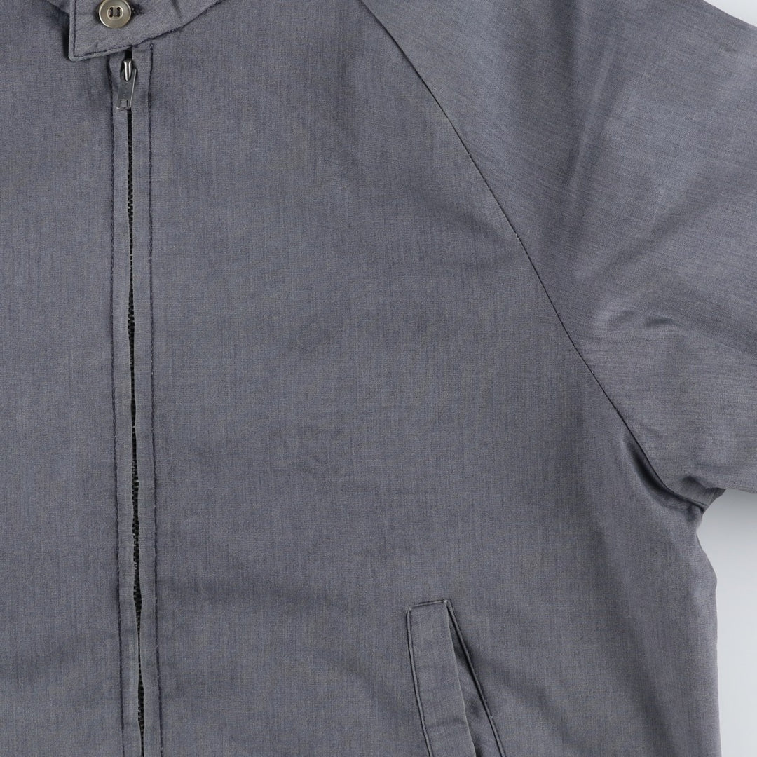 1960s-1970'S Sears OAKBROOK SPORTSWEAR Harrington Jacket Swing Top, Men's Size L (approx.), Vintage unclear gray type Vintage Second Hand