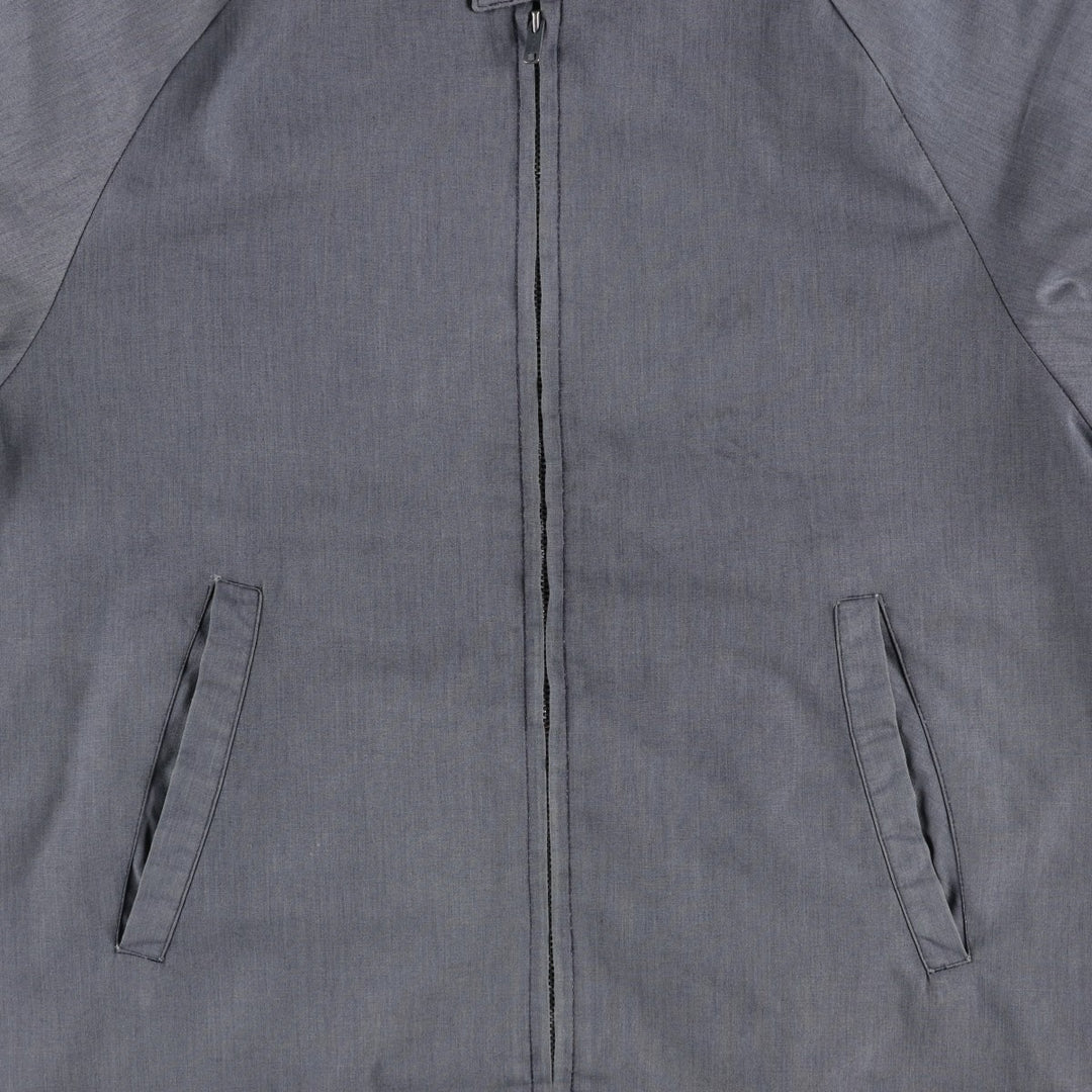 1960s-1970'S Sears OAKBROOK SPORTSWEAR Harrington Jacket Swing Top, Men's Size L (approx.), Vintage unclear gray type Vintage Second Hand