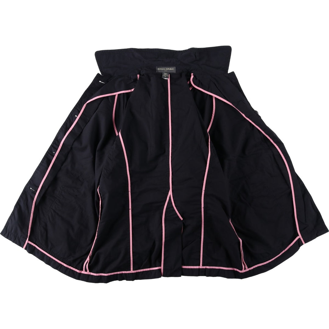 2000'S Banana Republic Hunting Jacket, Women's Size XL (approx.) cotton black type Vintage Second Hand