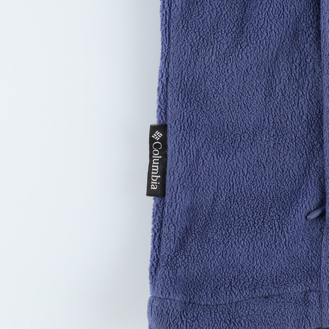 2000'S Columbia fleece jacket, women's size M polyester blue type Vintage Second Hand
