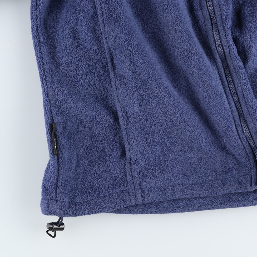 2000'S Columbia fleece jacket, women's size M polyester blue type Vintage Second Hand
