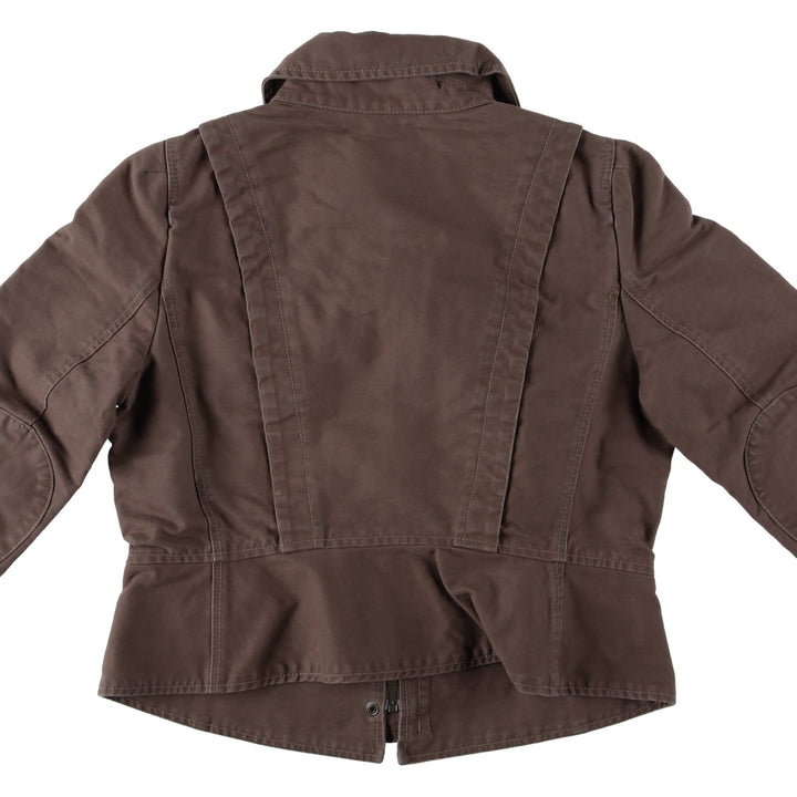 LOFT Sampling Military Jacket, Women's Size L (approx.) cotton gray type Vintage Second Hand