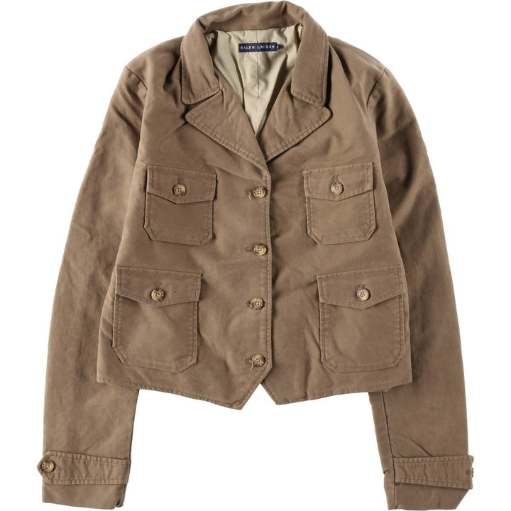 Ralph Lauren Safari Jacket, Women's Size S (approx.) unclear brown type Vintage Second Hand