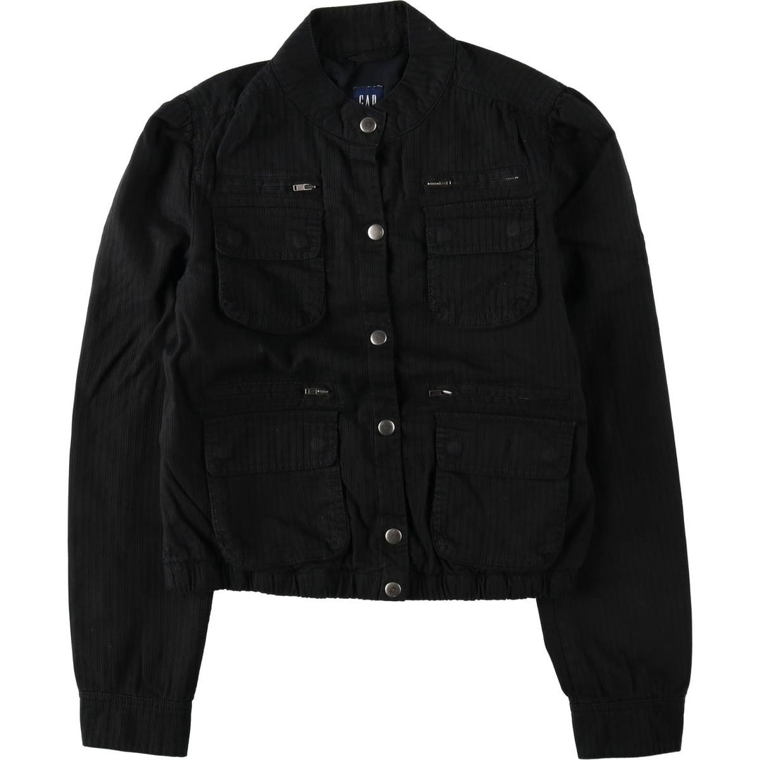 2000'S GAP cotton jacket, women's size S cotton black type Vintage Second Hand