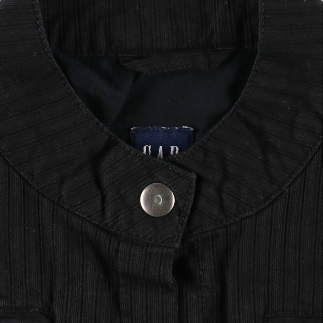 2000'S GAP cotton jacket, women's size S cotton black type Vintage Second Hand