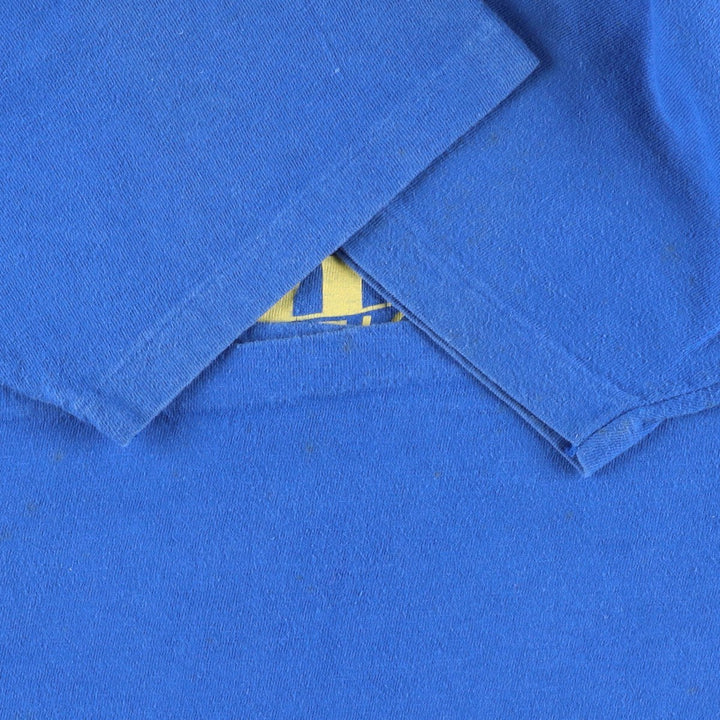80'S Ocean Pacific Blue Tag Surf Skate T-Shirt, Made in USA, Women's Size L (Equivalent), Vintage cotton blue type Vintage Second Hand