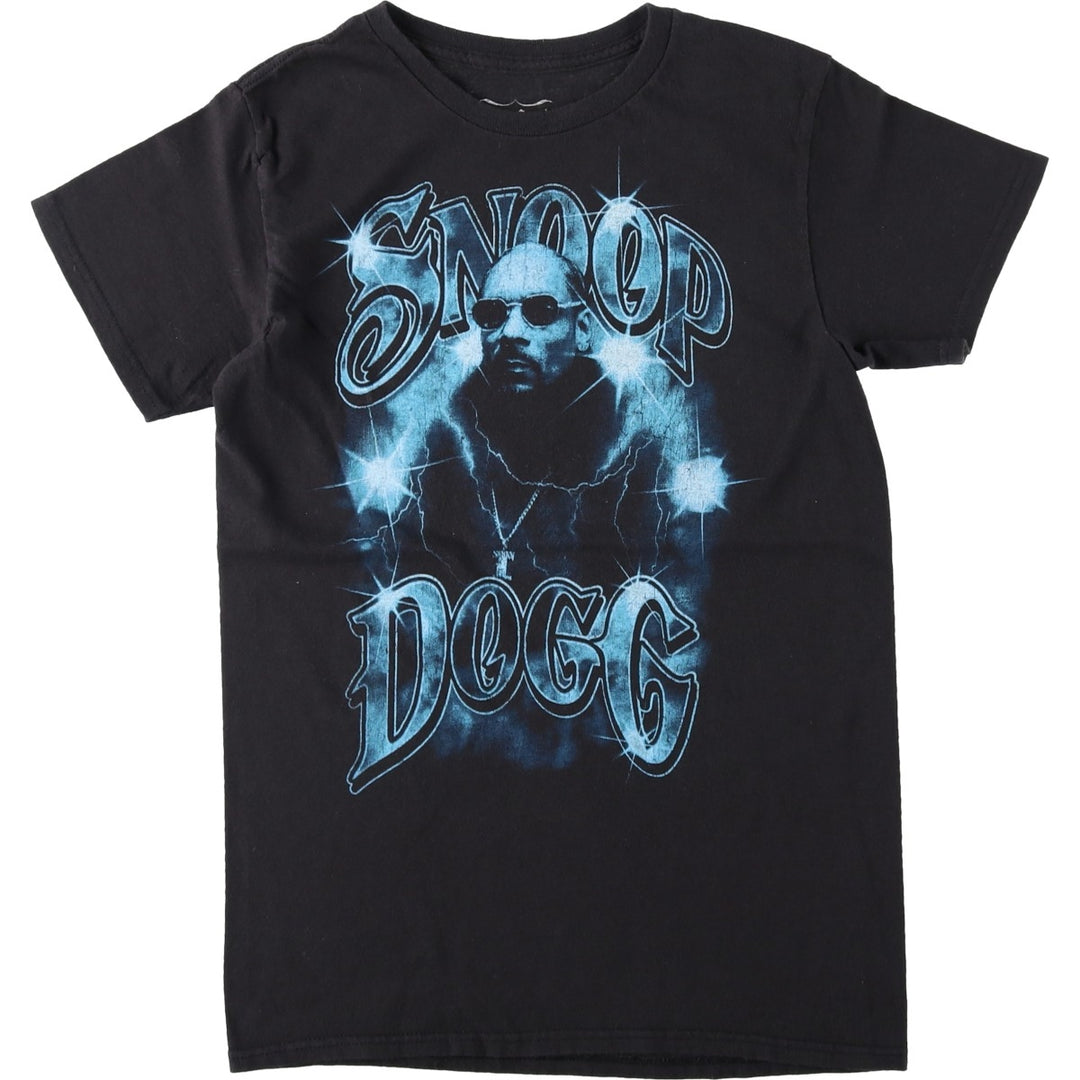 Dogg Supply SNOOP DOGG Wrap T-Shirt (Women's Size S) cotton black type Vintage Second Hand