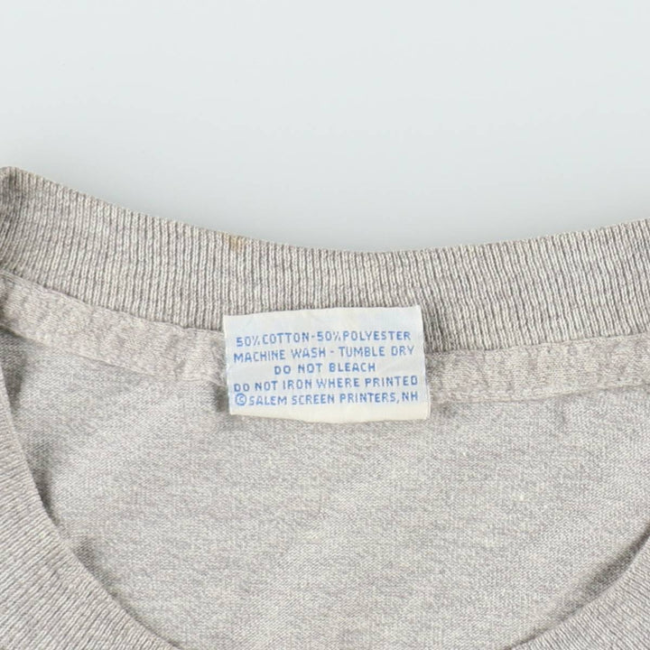 80s-90'S SALEM SPORTSWEAR NBA Detroit Pistons sports print T-shirt, Made in USA, Women's XL equivalent, Vintage cotton gray type Vintage Second Hand