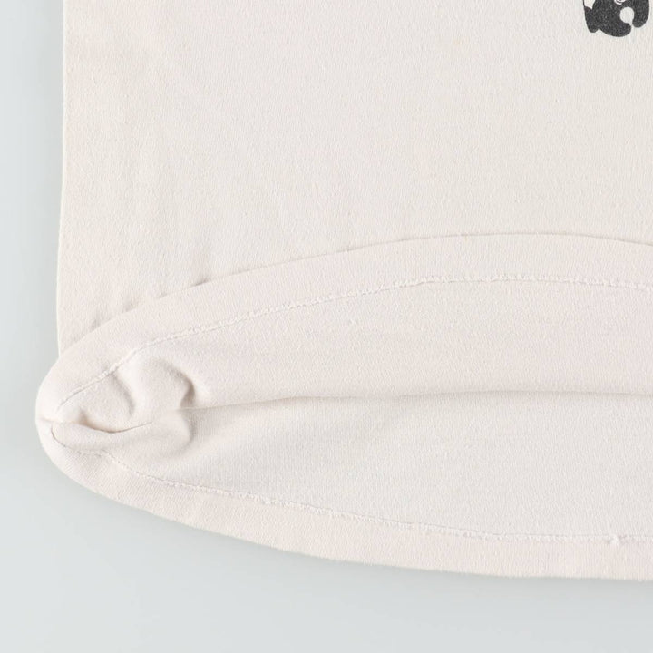 1980'S Hanes 100% Cotton Blue Tag Gorilla Pattern Animal T-Shirt, Made in USA, Women's Size M (approx.), Vintage cotton unbleached Vintage Second Hand