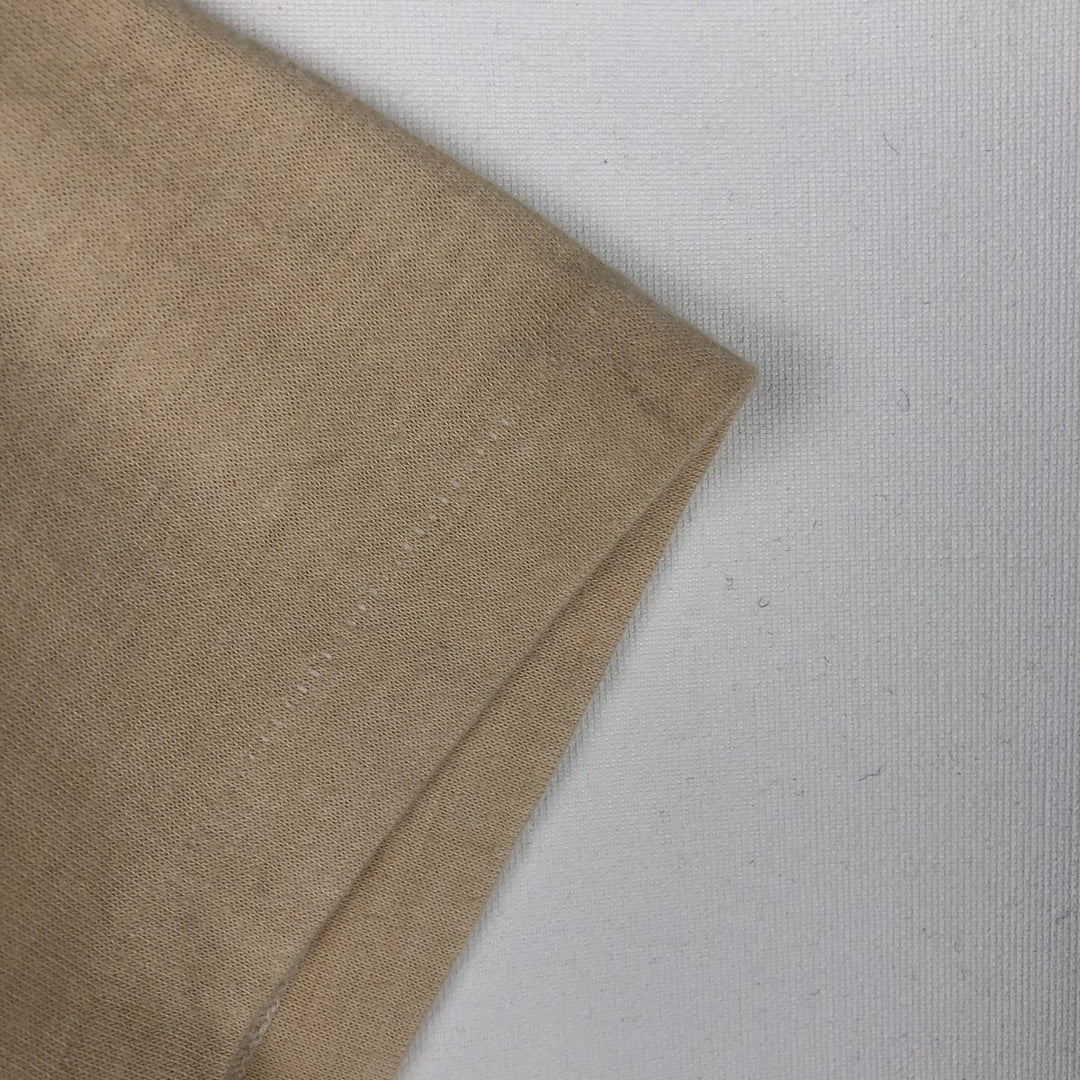 80s-90'S Hanes 50 cotton Beige type Vintage Second Hand