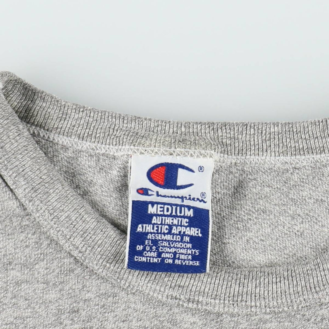 90'S Champion PENN University of Pennsylvania College Sports Print T-Shirt, Women's Size M (approx.), Vintage cotton gray type Vintage Second Hand