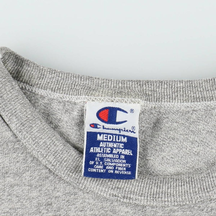 90'S Champion PENN University of Pennsylvania College Sports Print T-Shirt, Women's Size M (approx.), Vintage cotton gray type Vintage Second Hand