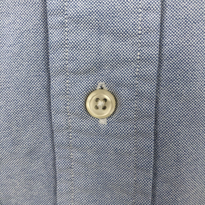 Ralph Lauren YARMOUTH long sleeve button down shirt, men's size L cotton Blue type light blue Vintage Second Hand