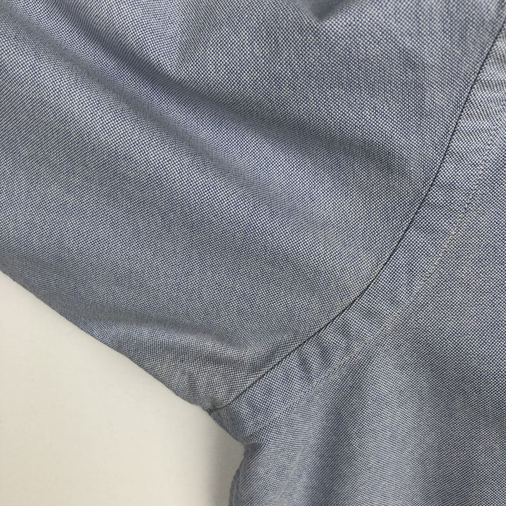 Ralph Lauren YARMOUTH long sleeve button down shirt, men's size L cotton Blue type light blue Vintage Second Hand