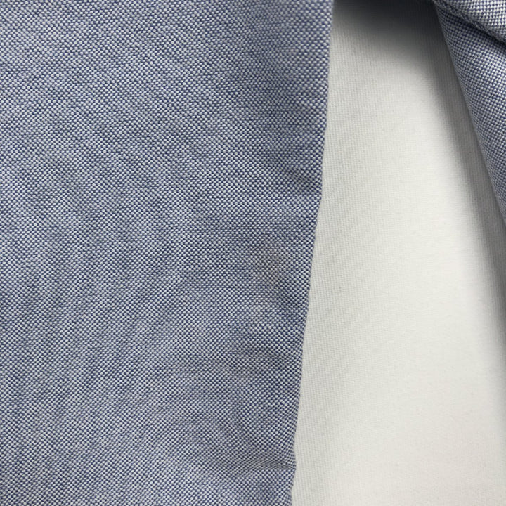 Ralph Lauren YARMOUTH long sleeve button down shirt, men's size L cotton Blue type light blue Vintage Second Hand