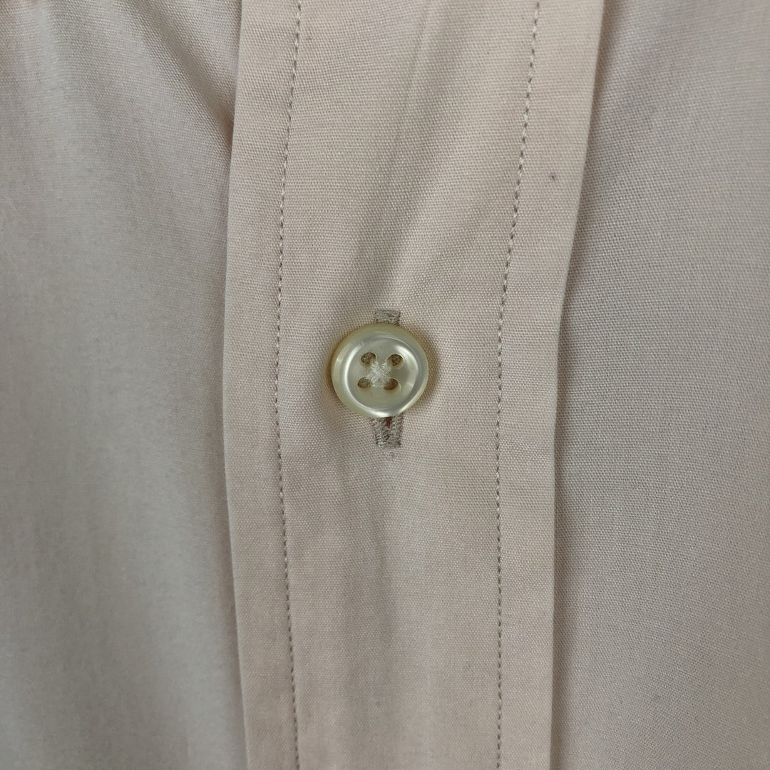 Ralph Lauren BLAKE long sleeve button down shirt, men's XL size cotton pink type Vintage Second Hand
