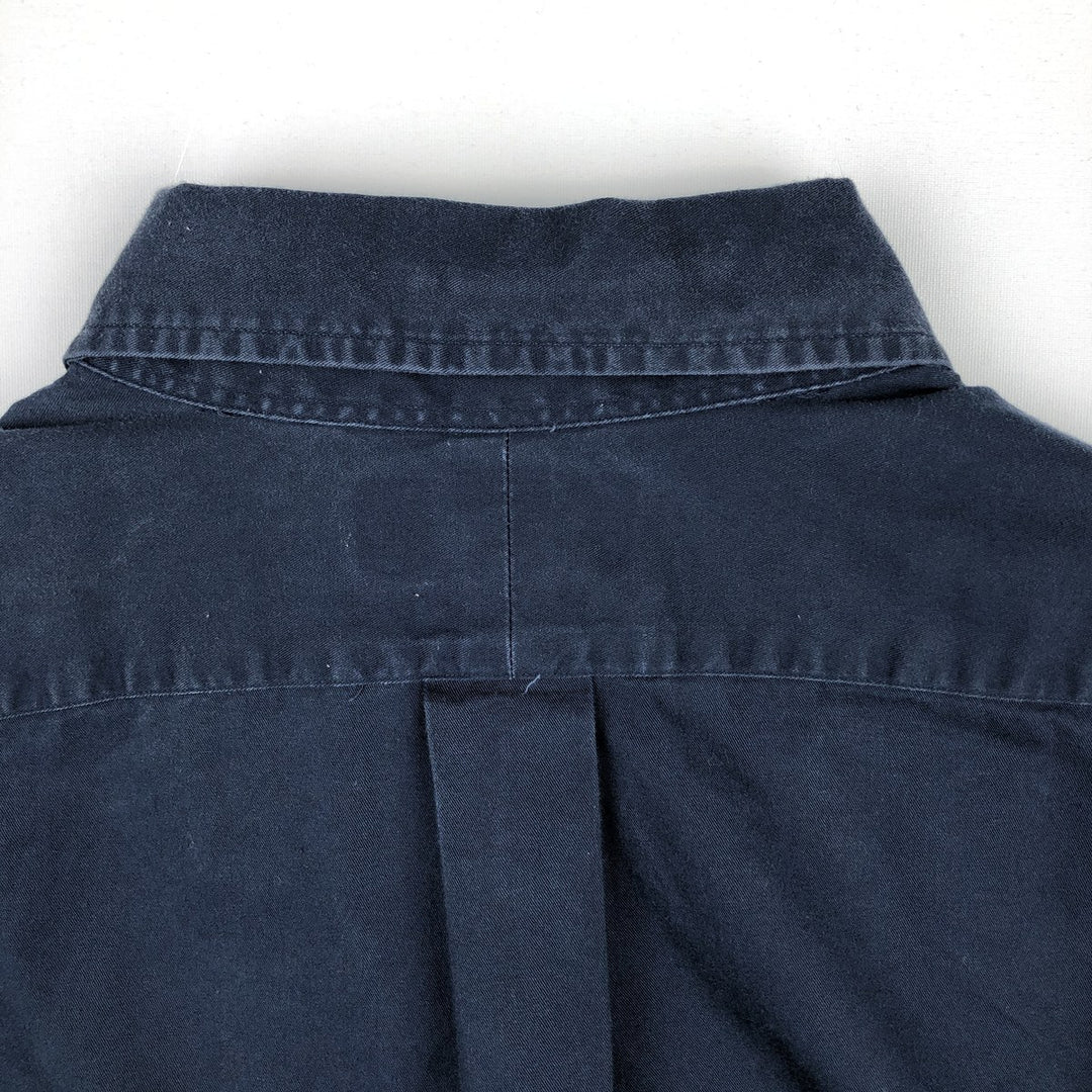 Ralph Lauren BLAKE long sleeve button down shirt, men's XL size cotton navy blue type Vintage Second Hand