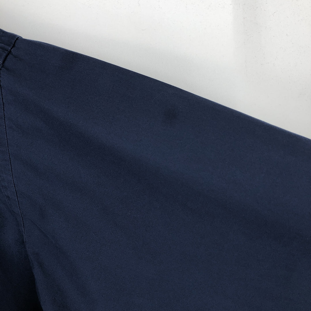 Ralph Lauren BLAKE long sleeve button down shirt, men's size L cotton navy blue type Vintage Second Hand