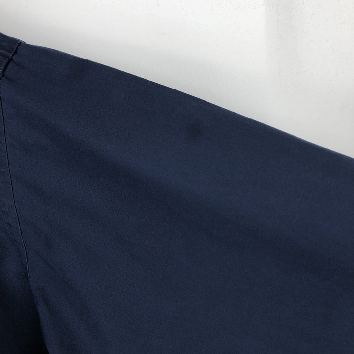 Ralph Lauren BLAKE long sleeve button down shirt, men's size L cotton navy blue type Vintage Second Hand