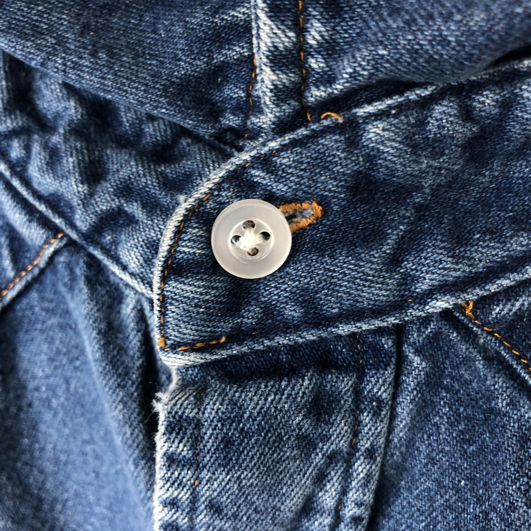 Carhartt Long Sleeve Denim Western Shirt, Men's XL unclear blue type Vintage Second Hand