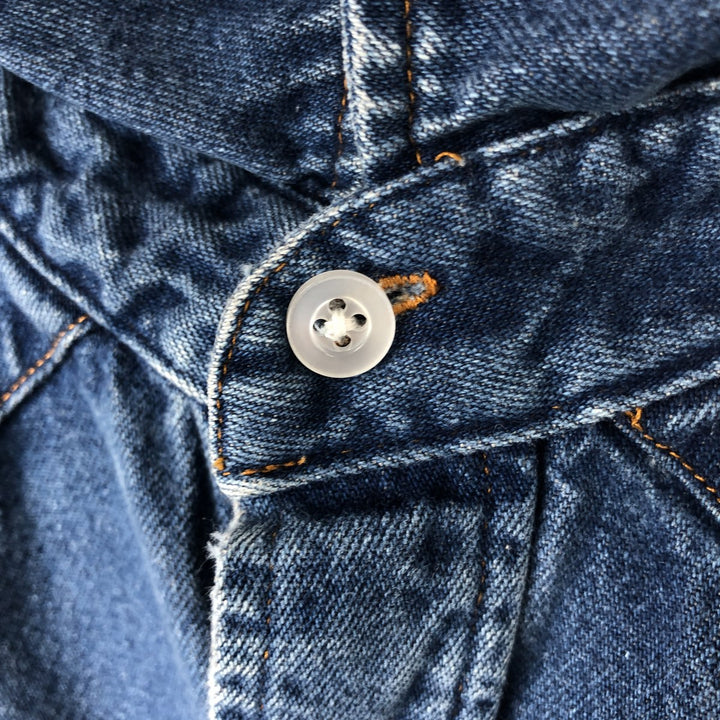 Carhartt Long Sleeve Denim Western Shirt, Men's XL unclear blue type Vintage Second Hand