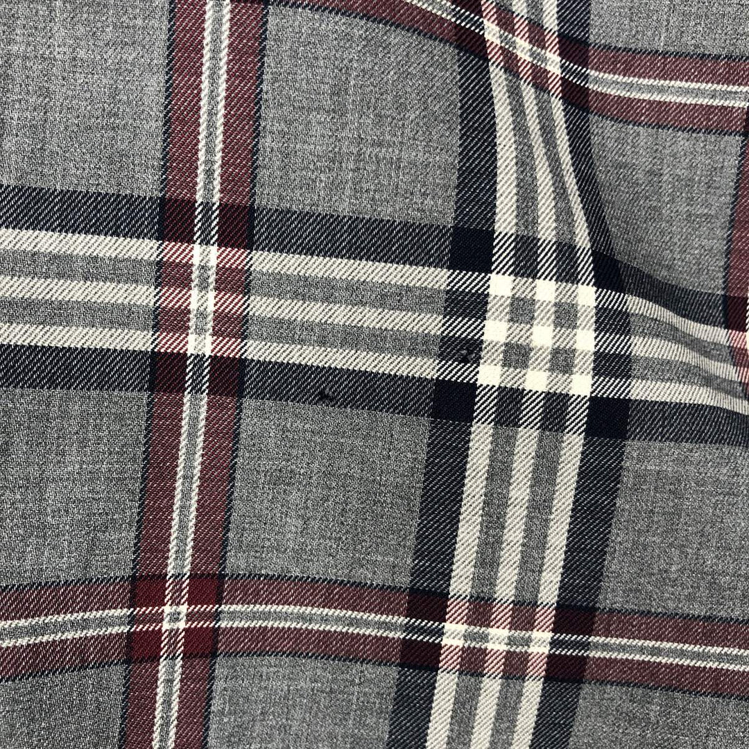 Brooks Brothers Est.1818 Long Sleeve Button-Down Check Shirt, Men's XL Supima Cotton gray type Vintage Second Hand