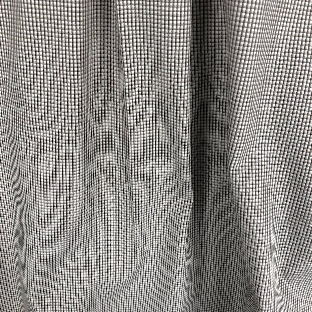 Brooks Brothers 346 Long Sleeve Button-Down Check Shirt, Men's XL cotton brown type Vintage Second Hand