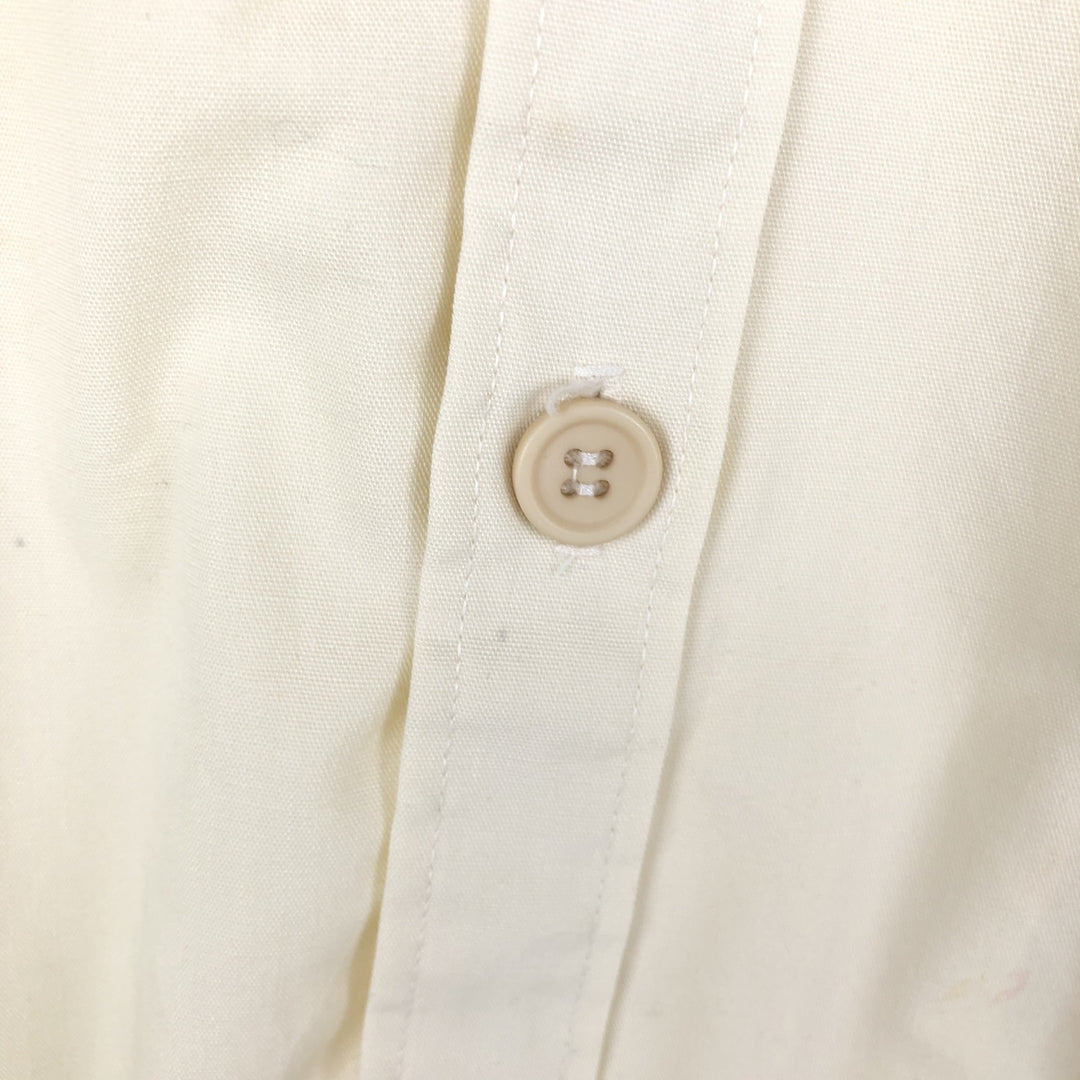 Jantzen short-sleeved open-collar shirt, men's size L equivalent, vintage. unclear unbleached Vintage Second Hand
