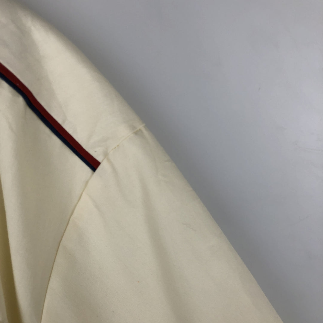 Jantzen short-sleeved open-collar shirt, men's size L equivalent, vintage. unclear unbleached Vintage Second Hand