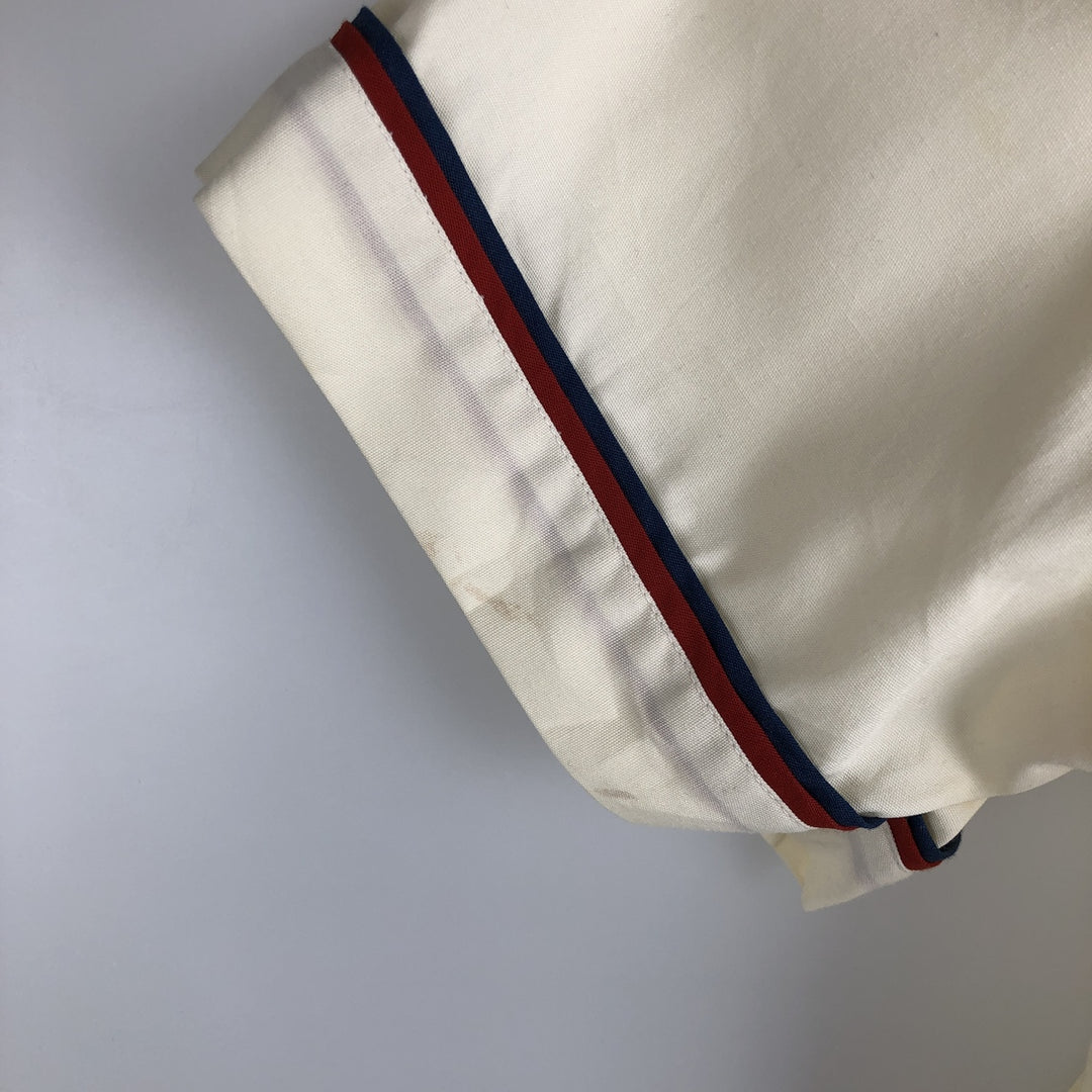 Jantzen short-sleeved open-collar shirt, men's size L equivalent, vintage. unclear unbleached Vintage Second Hand