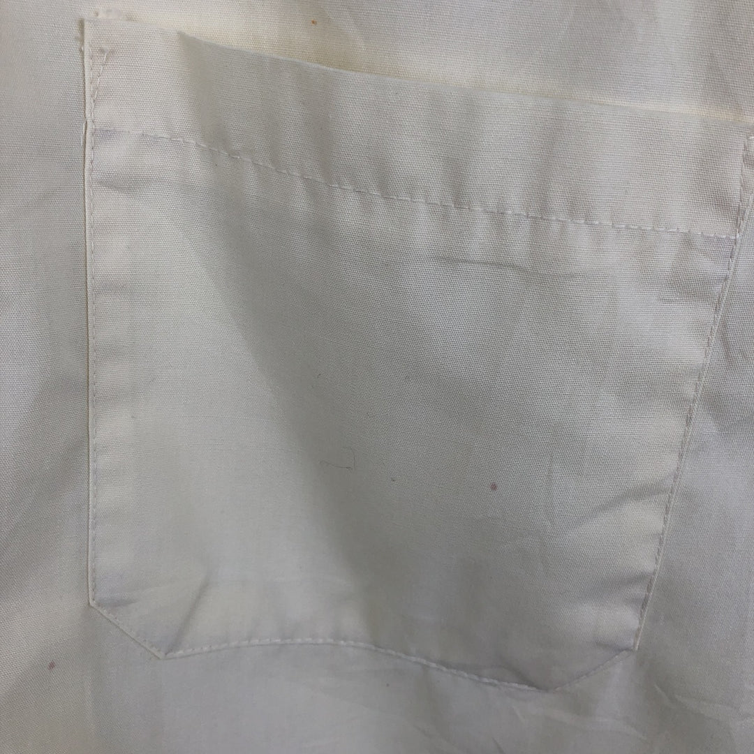Jantzen short-sleeved open-collar shirt, men's size L equivalent, vintage. unclear unbleached Vintage Second Hand