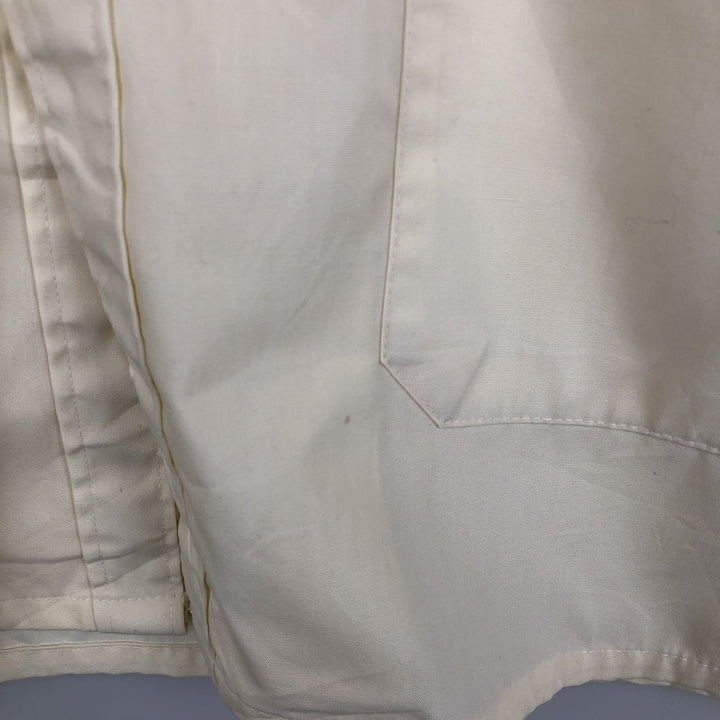 Jantzen short-sleeved open-collar shirt, men's size L equivalent, vintage. unclear unbleached Vintage Second Hand