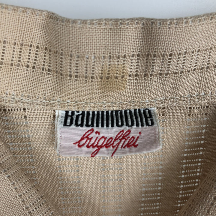 Short-sleeved box shirt, men's size M, vintage. unclear Beige type Vintage Second Hand