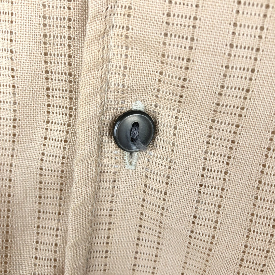 Short-sleeved box shirt, men's size M, vintage. unclear Beige type Vintage Second Hand