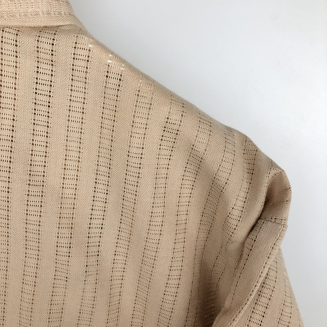 Short-sleeved box shirt, men's size M, vintage. unclear Beige type Vintage Second Hand