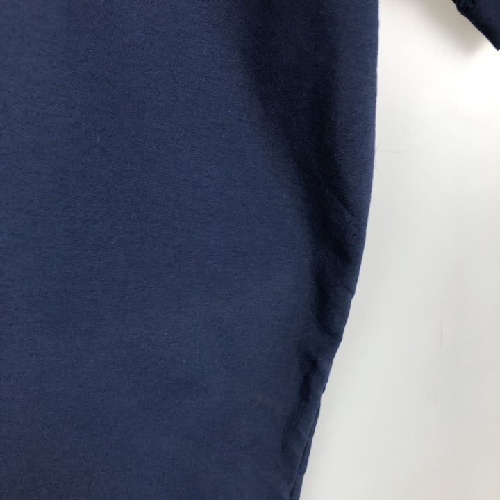Columbia PFG OMNI-SHADE Short-Sleeve Button-Down Fishing Shirt, Men's Size XL (approx.) Nylon navy blue type Vintage Second Hand