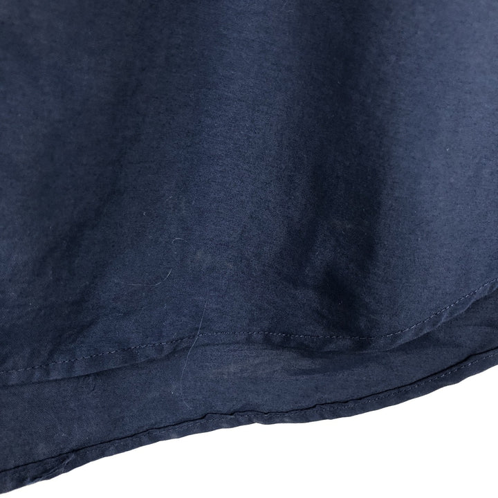 Columbia PFG OMNI-SHADE Short-Sleeve Button-Down Fishing Shirt, Men's Size XL (approx.) Nylon navy blue type Vintage Second Hand