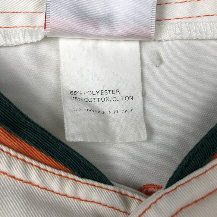 90'S APEX ONE College Game Shirt Baseball Shirt Men's Size L (Equivalent) Vintage polyester ivory Vintage Second Hand