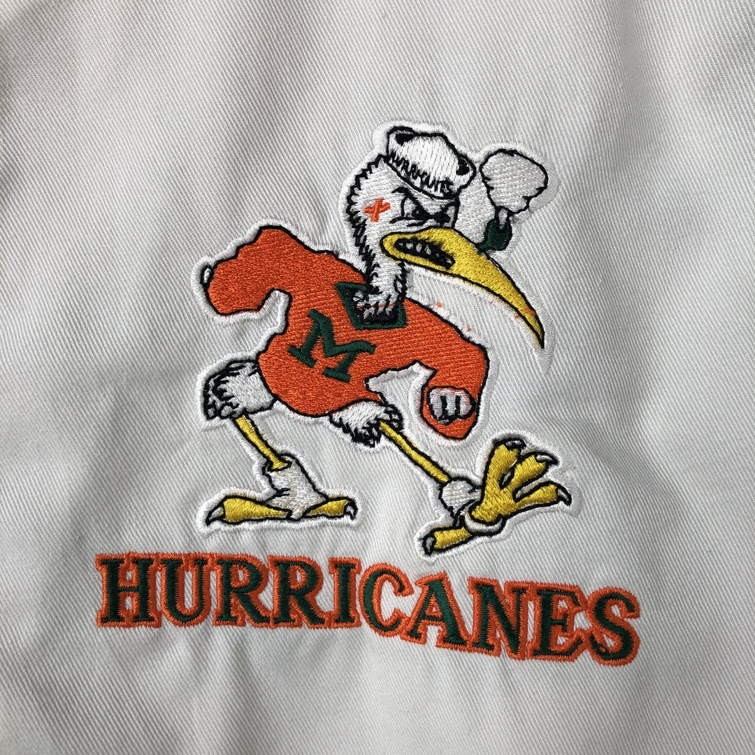90'S APEX ONE College Game Shirt Baseball Shirt Men's Size L (Equivalent) Vintage polyester ivory Vintage Second Hand