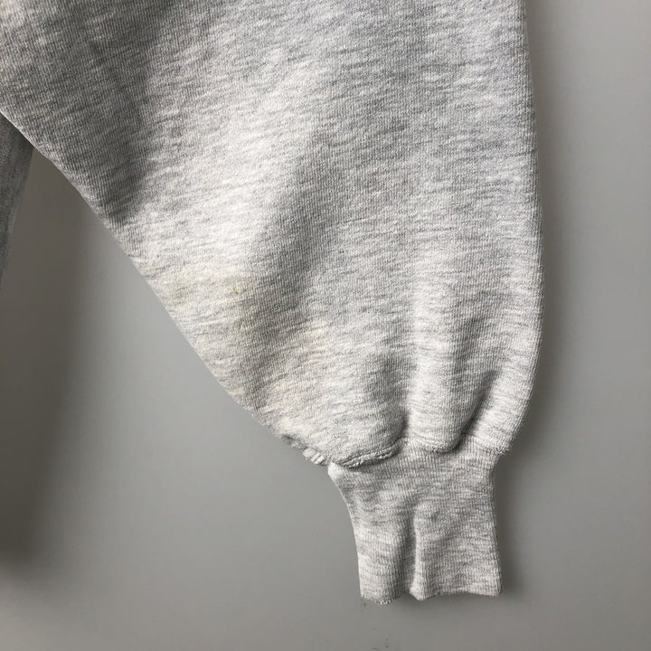 90'S Champion Reverse Weave Embroidered Tag University of North Carolina College Sweatshirt (Men's XL equivalent) cotton gray type Vintage Second Hand