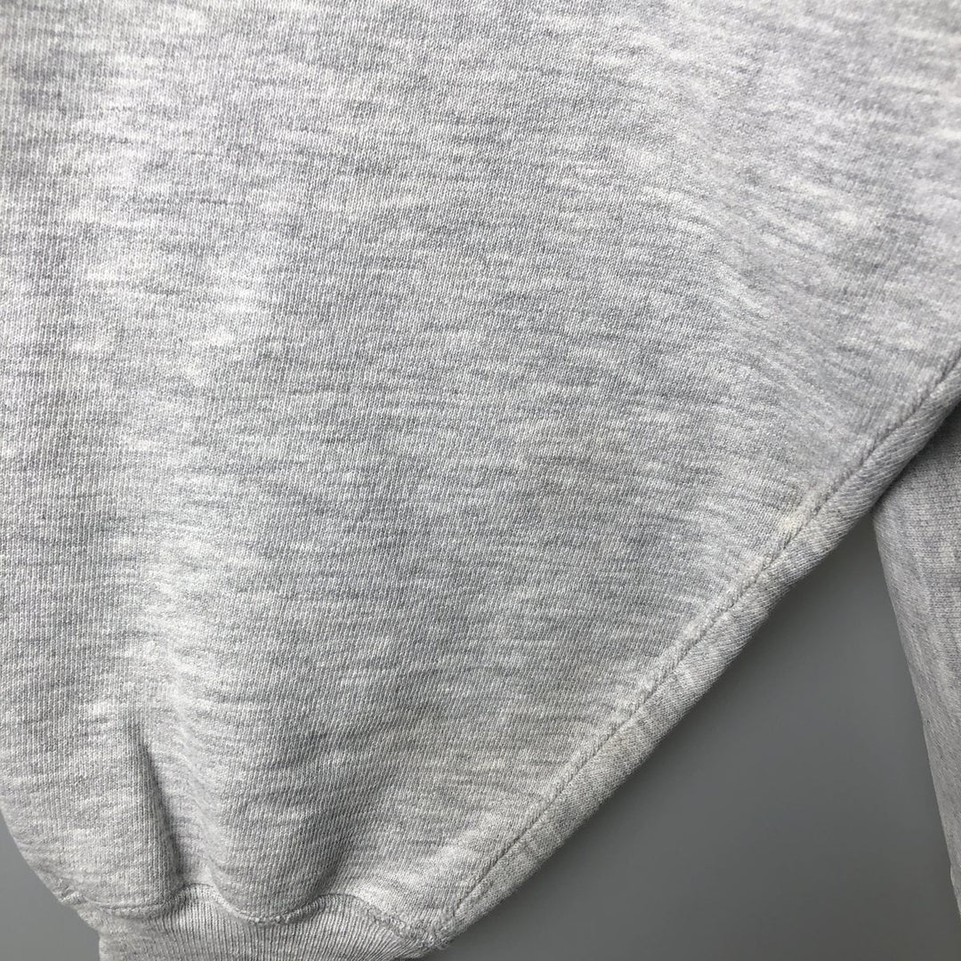 90'S Champion Reverse Weave Embroidered Tag University of North Carolina College Sweatshirt (Men's XL equivalent) cotton gray type Vintage Second Hand