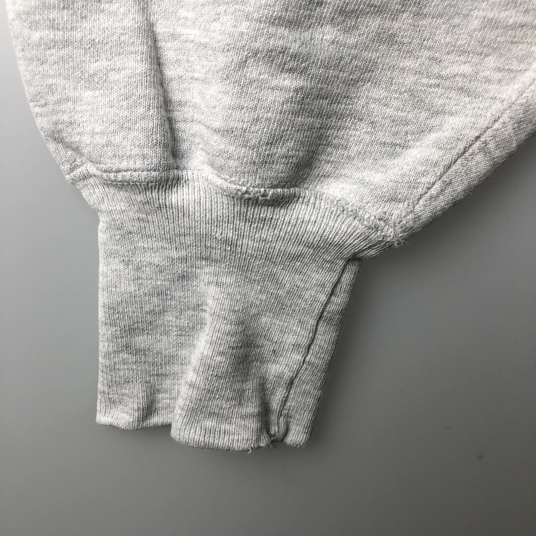 90'S Champion Reverse Weave Embroidered Tag University of North Carolina College Sweatshirt (Men's XL equivalent) cotton gray type Vintage Second Hand