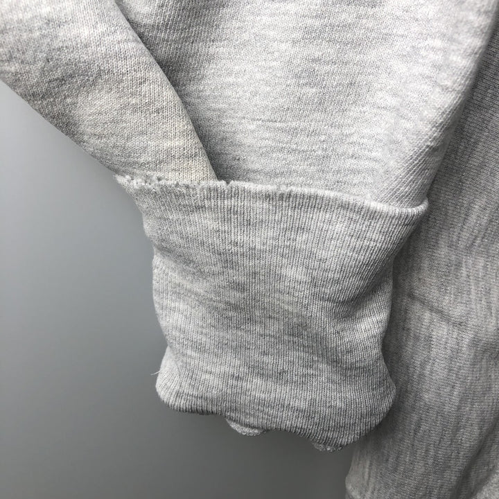 90'S Champion Reverse Weave Embroidered Tag University of North Carolina College Sweatshirt (Men's XL equivalent) cotton gray type Vintage Second Hand