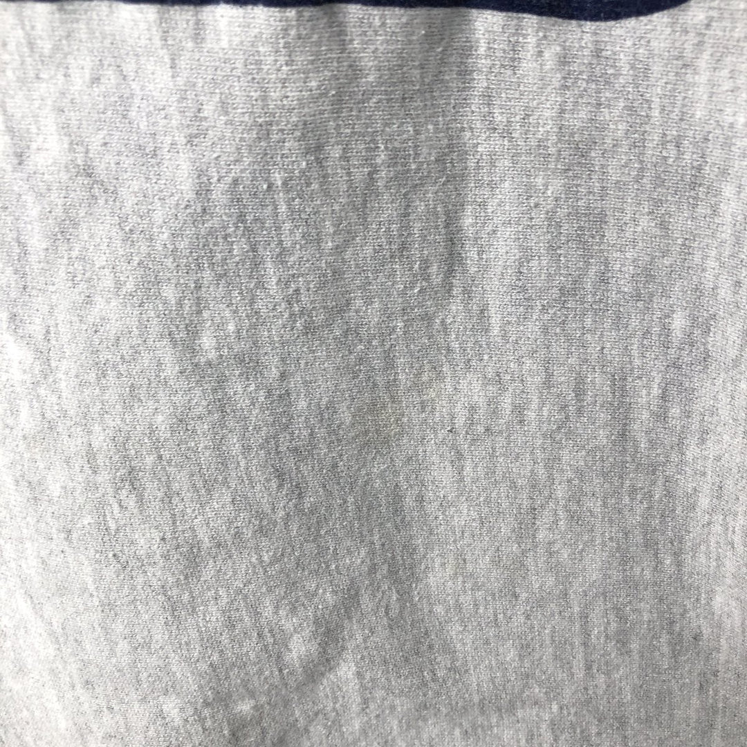 90'S Champion Reverse Weave Embroidered Tag College Sweatshirt Trainer Men's XL Vintage cotton gray type Vintage Second Hand