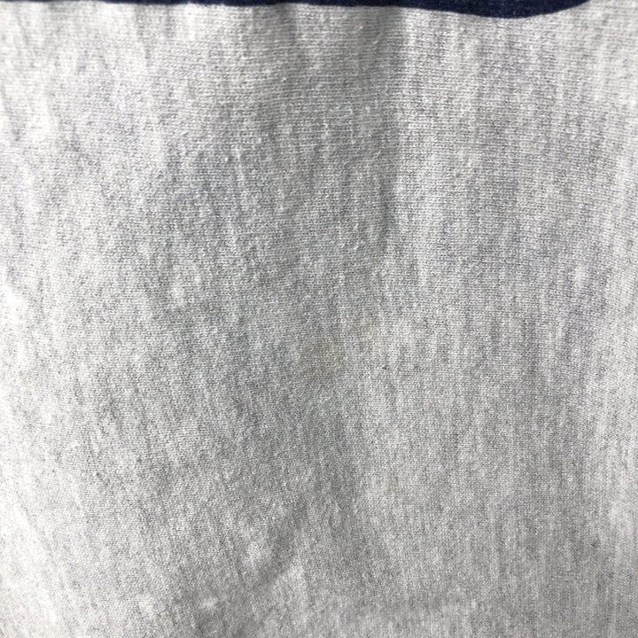 90'S Champion Reverse Weave Embroidered Tag College Sweatshirt Trainer Men's XL Vintage cotton gray type Vintage Second Hand