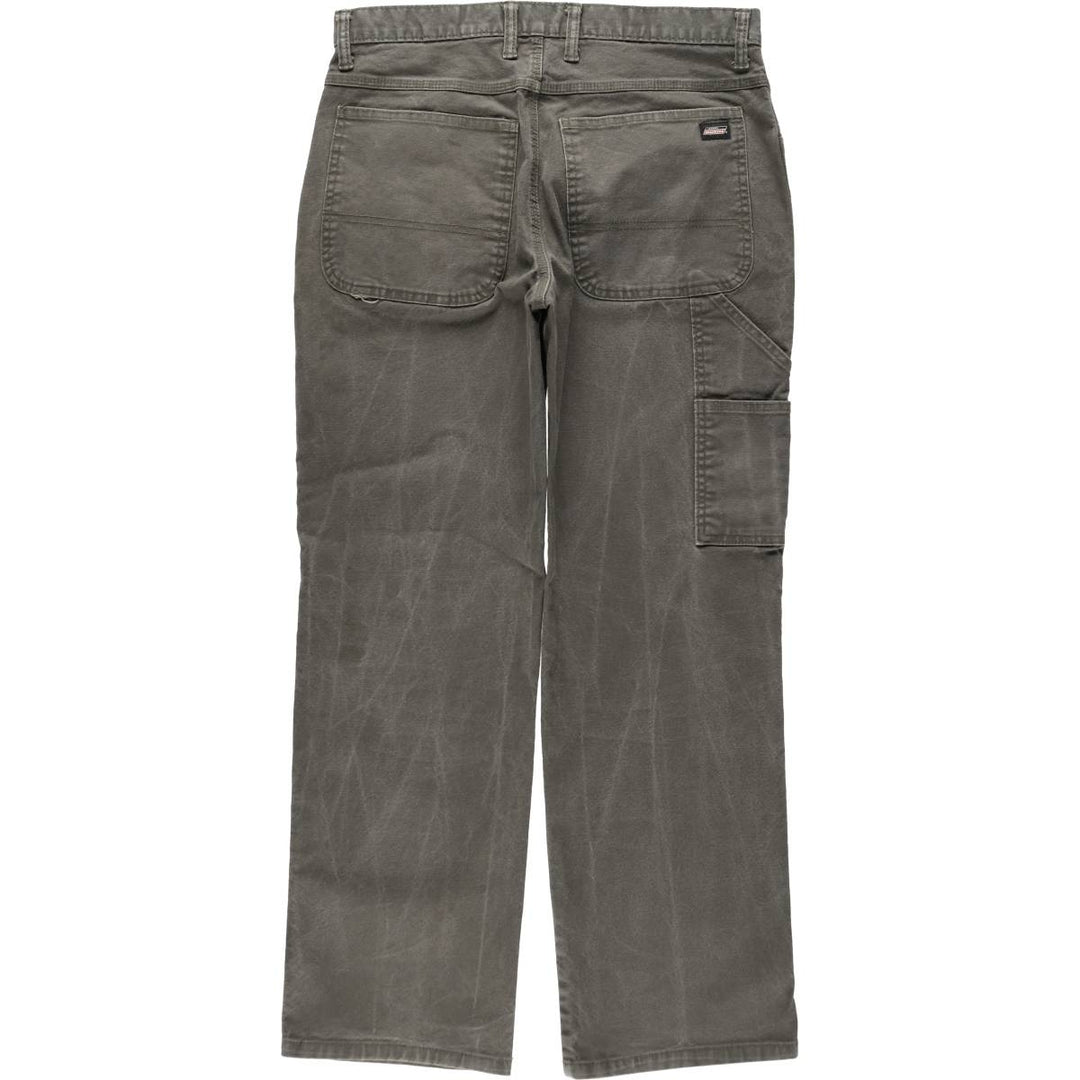 Dickies Duck Painter Pants Men's W33 equivalent cotton brown type Vintage Second Hand