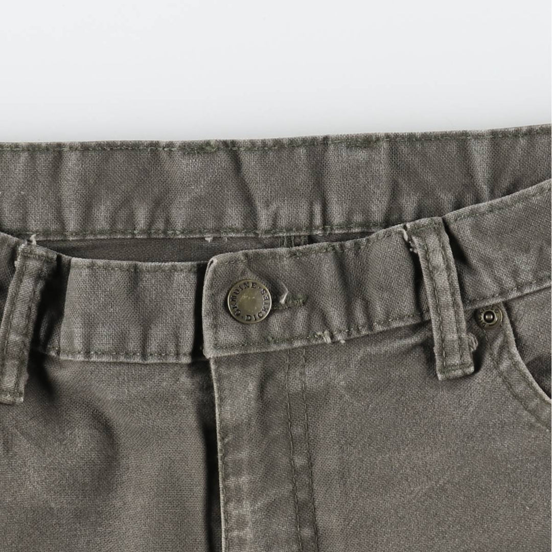 Dickies Duck Painter Pants Men's W33 equivalent cotton brown type Vintage Second Hand