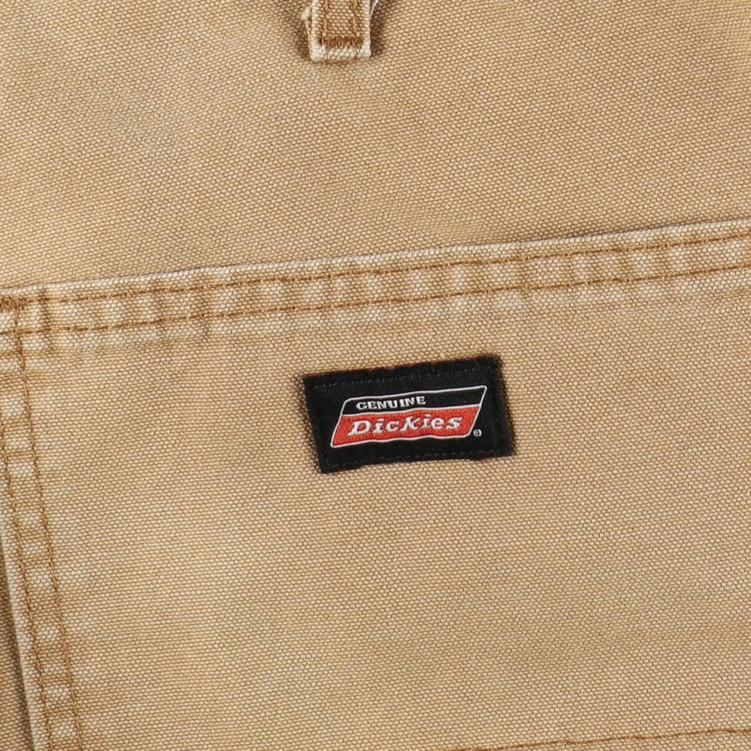 Dickies Duck Work Pants Men's W34 cotton Beige type Vintage Second Hand
