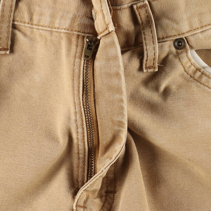 Dickies Duck Work Pants Men's W34 cotton Beige type Vintage Second Hand
